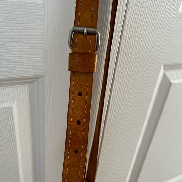 Moroccan pure leather crossbody purse - Picture 9 of 10